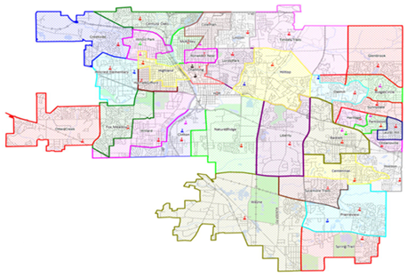 Map of Preliminary Boundaries