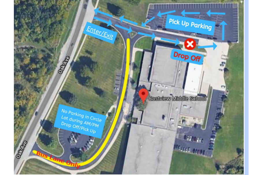 Drop off and pick up