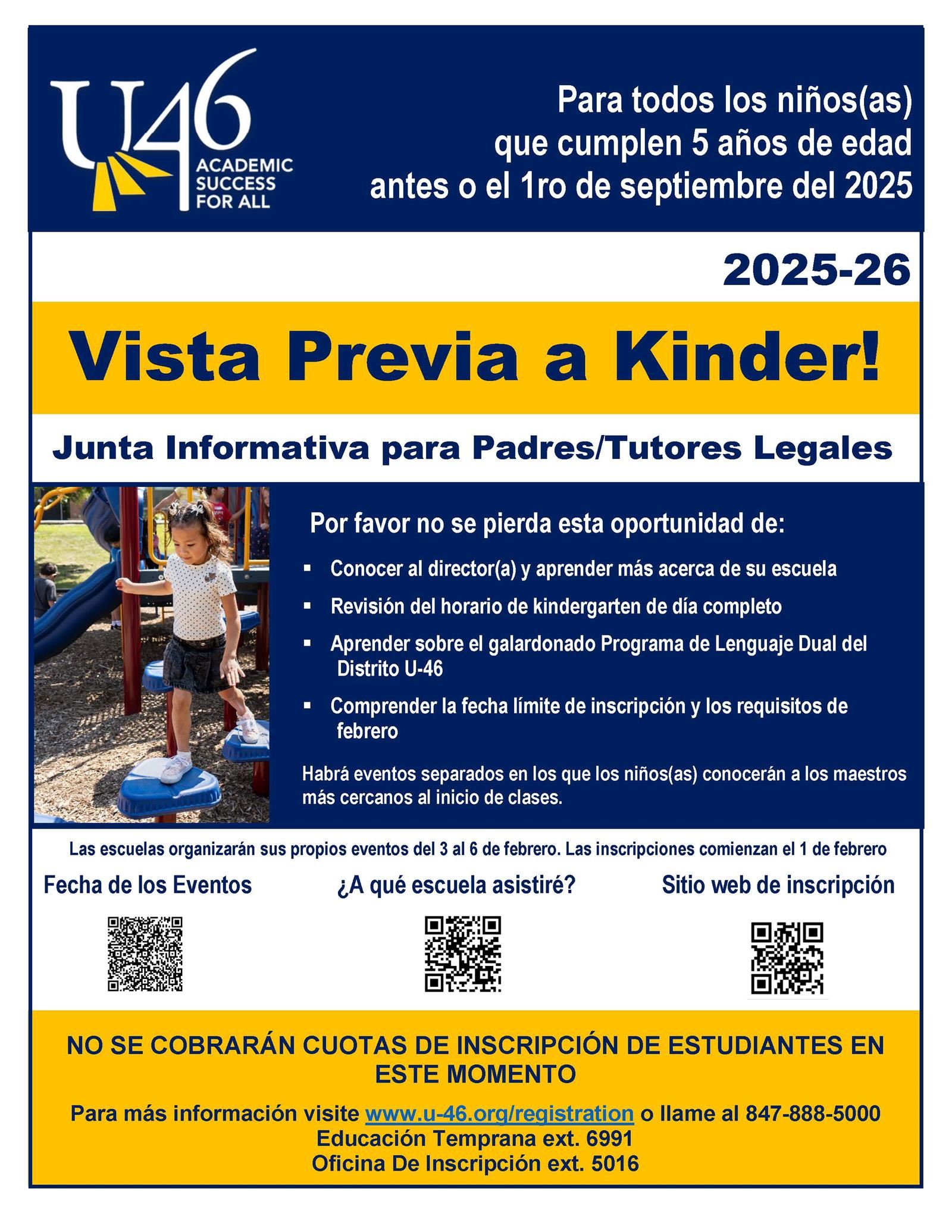 Vista Previa al Kinder Vista Previa al Kinder