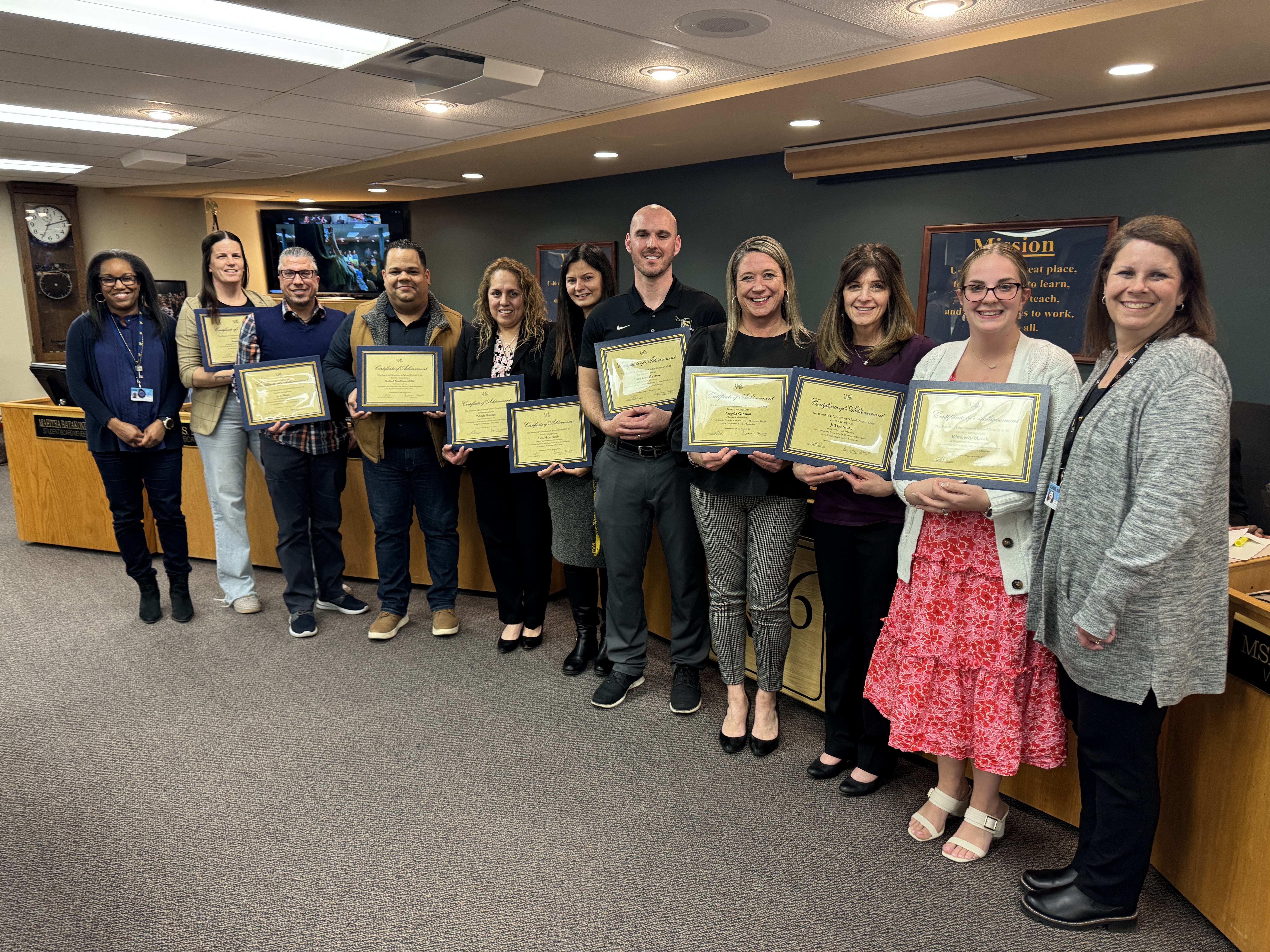 Ten U-46 Employees Honored at State Level; Those Who Excel and Golden Apple  Programs Recognize Excellence in Education, image size:5712x4284